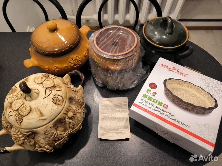 Керамическая посуда глиняная горшки формы