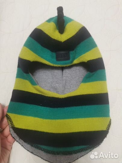 Шапка шлем для мальчика 48,50,52