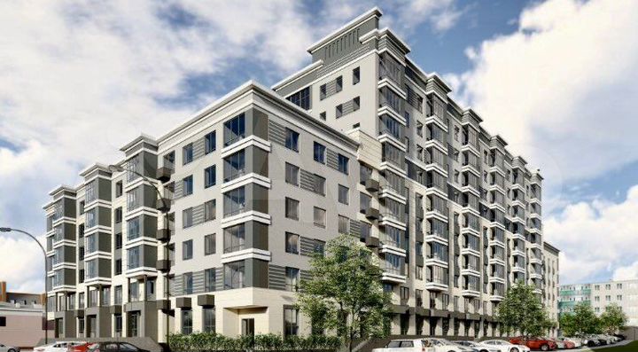 3-к. квартира, 69,3 м², 5/10 эт.