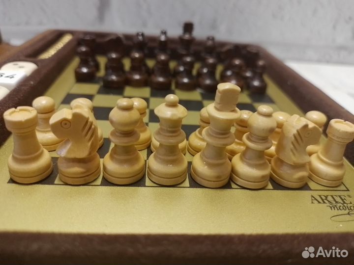 Шахматы нарды магнитные дорожные Германия