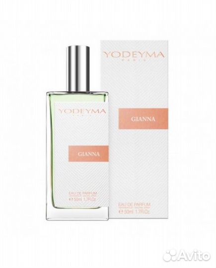 Парфюмерная женская вода yodeyma gianna 50 мл
