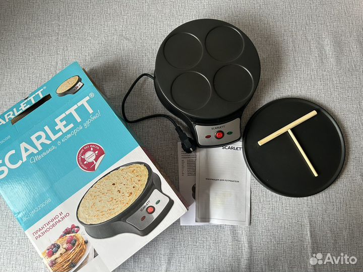 Блинница электрическая scarlett