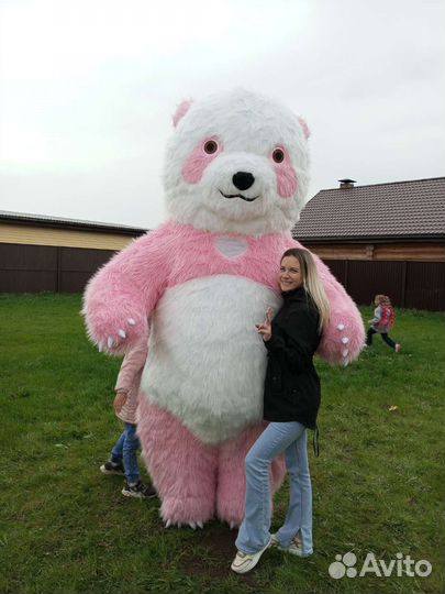 Панда,Гигант-Мишка 2.6 m ростовая кукла