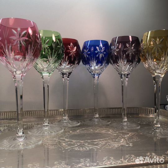 Фужеры хрустальные Германия