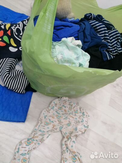 Пакет детских вещей на мальчика