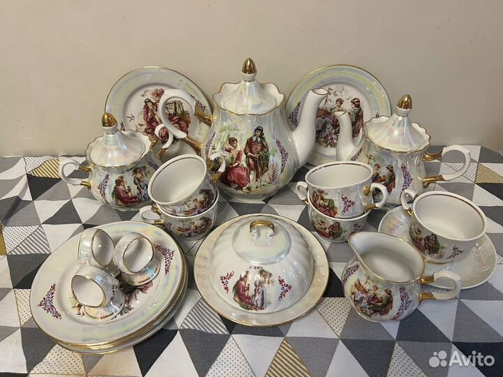 Чайный сервиз Добрушский фарфоровый завод