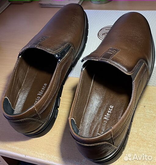 Полуботинки натуральная кожа 42