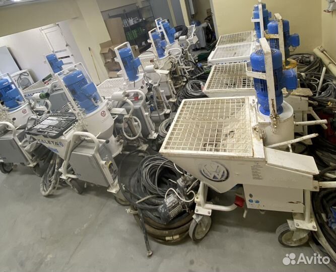 Аренда штукатурной станции