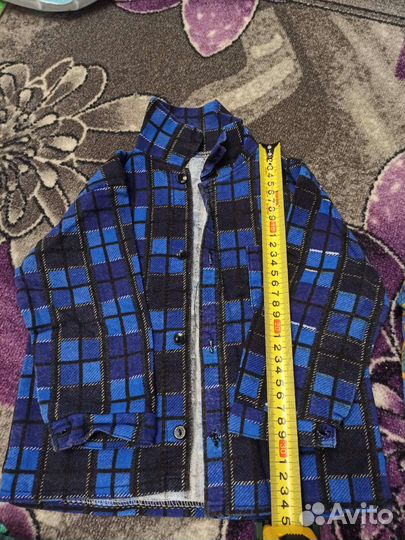 Фланелевая рубашка для мальчика