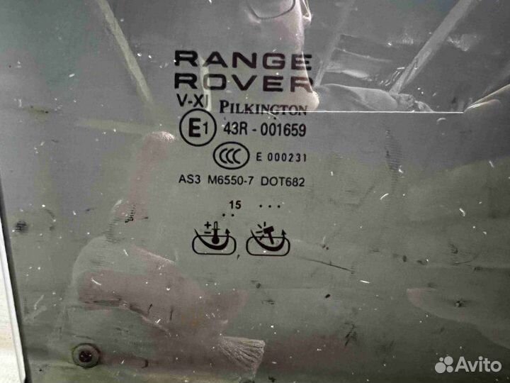 Стекло двери задней правой Land Rover Range Rover