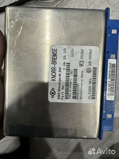 Блок EBS на ман