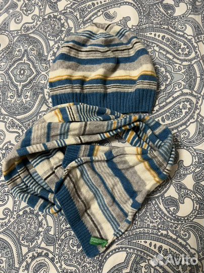 Шарф и шапка uc of Benetton