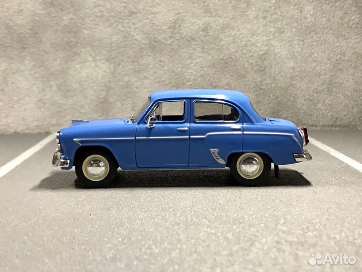 Коллекционная модель Москвич-407 1:43 DeA