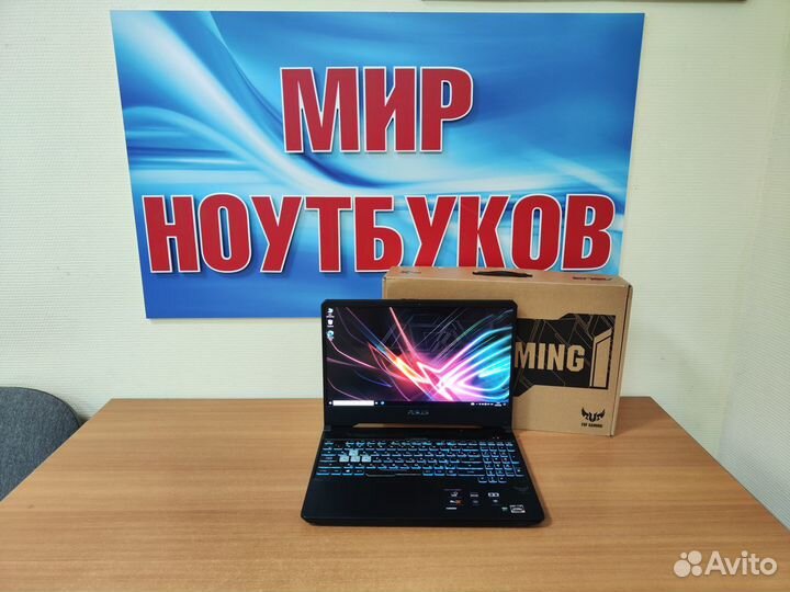 Игровой ноутбук бу Asus с гарантией / GTX / 144hz