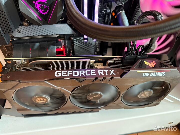 Видеокарта asus GeForce RTX 3070 Ti TUF Gaming OC