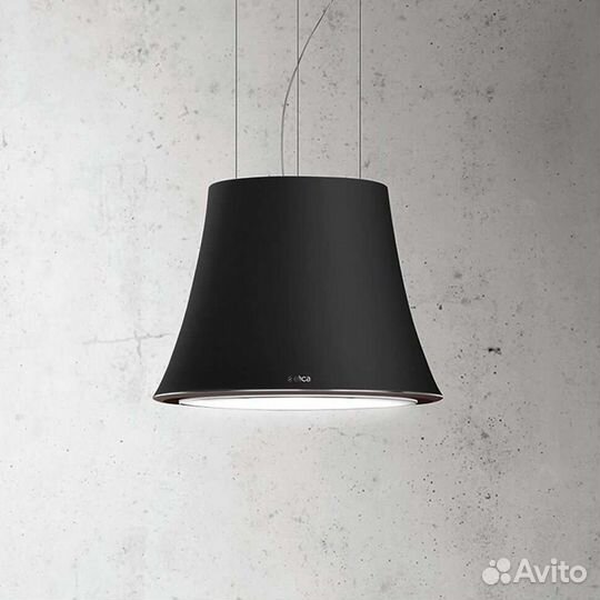 Вытяжка люстра островная Elica Audrey черная/белая