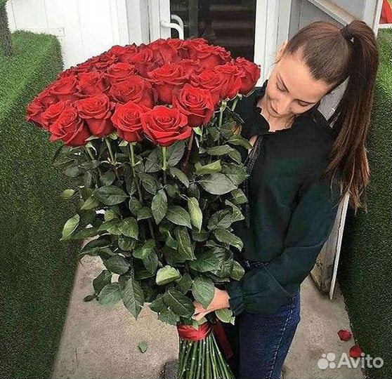 Высокие Розы с Доставкой