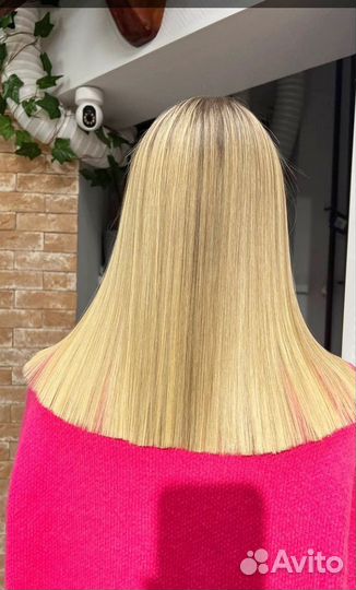 Кератиновое выпрямление волос.Ботокс волос