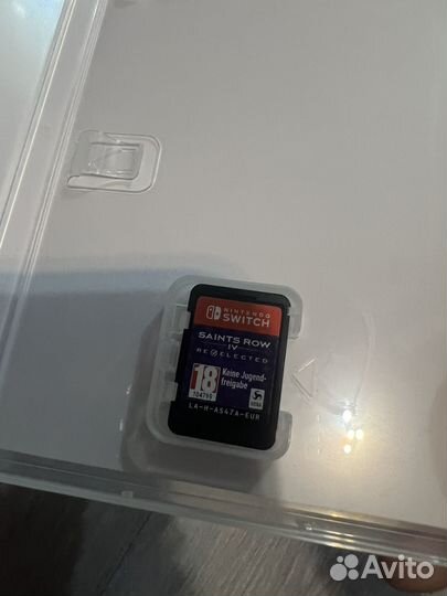 Saints Row nintendo switch