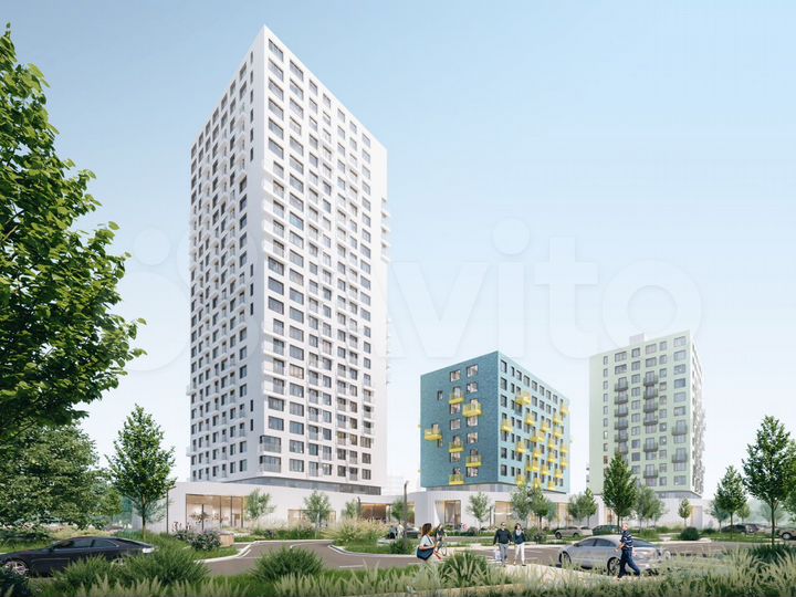 1-к. квартира, 44,6 м², 15/24 эт.