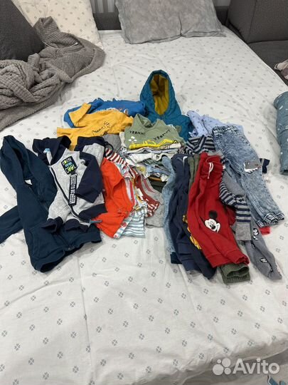 Вещи на ребенка рост примерно 86