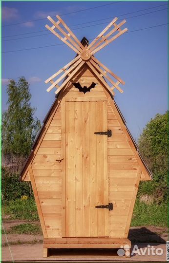 Дачный туалет с установкой HME557