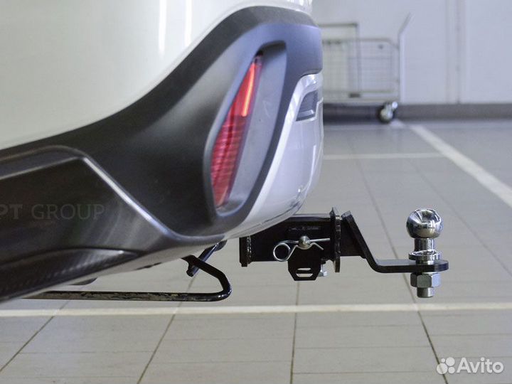 Фаркоп под квадрат Mitsubishi Outlander III Restyl