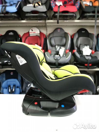 Автокресло 0-18кг от рождения до 5лет едуеду green