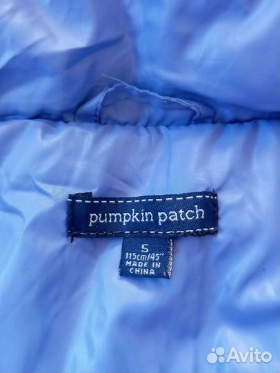 Утепленная куртка для девочки 5 лет 110-116