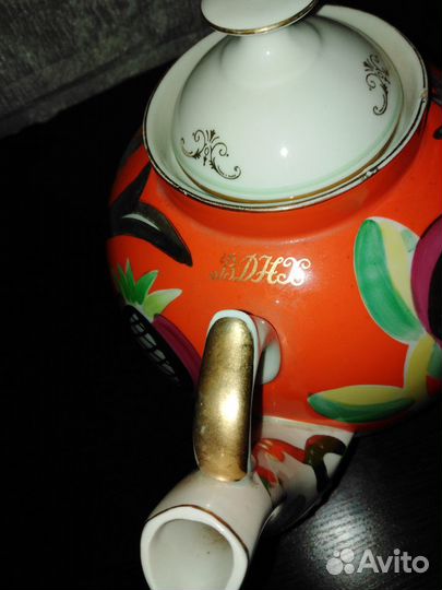 Чайник Дулево Золотой олень