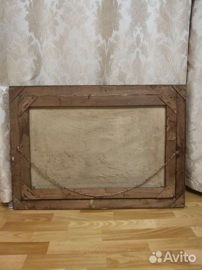 Картина старинная нач.хх в. холст, масло