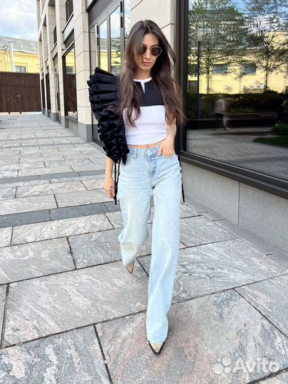 Манишка с воланами/Съемный воротник PollyHey