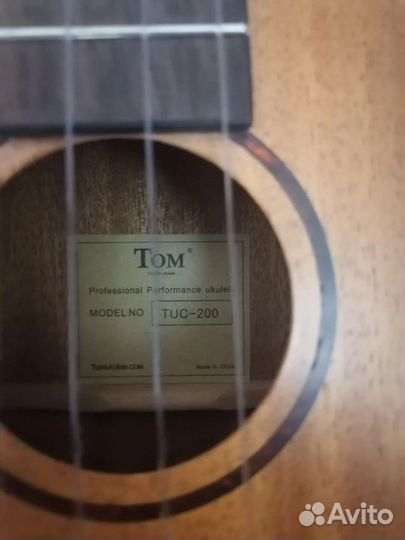 Укулеле концерт Tom Tuc-200