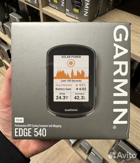 Велокомпьютер garmin edge 540 solar