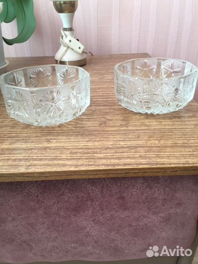 Вазы хрустальные