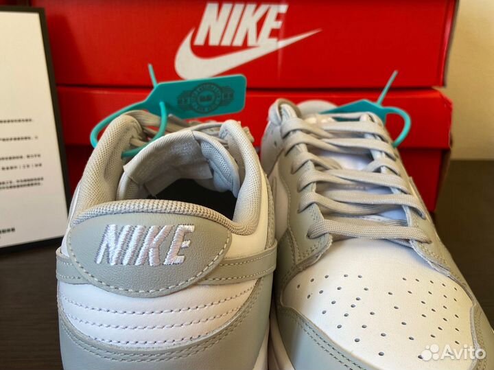 Nike dunk low grey fog оригинал