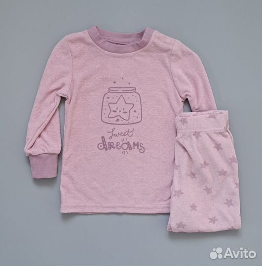Пижамы костюмы для девочек 86 82 98 104 110 116