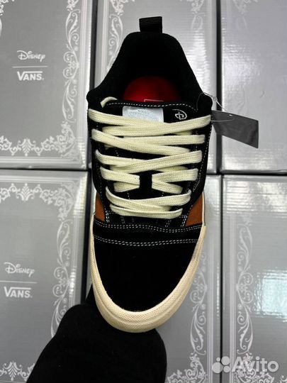 Vans Disney X Vans Knu Skool Shoes (black/ brown)