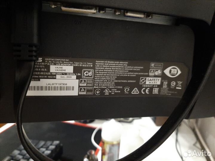 Монитор asus va24ehe