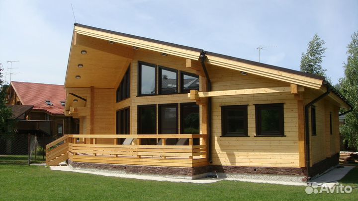 Клееный брус с доставкой из Кирова