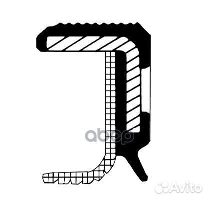 Сальник передний коленчатого вала 49390581 4939