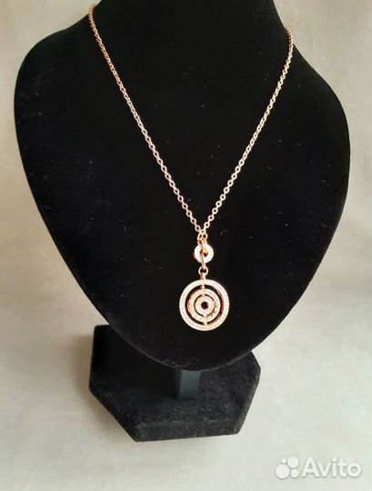 Подвеска цепь Bvlgari astrale золот