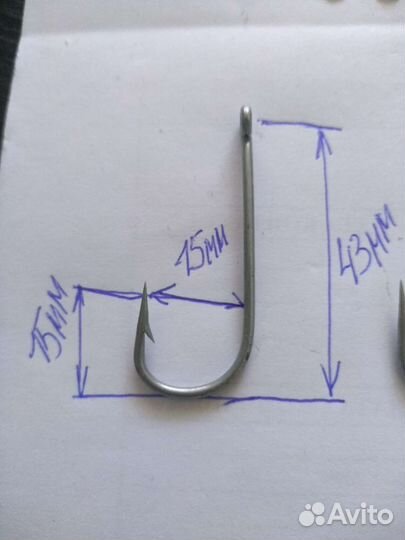Рыболовные крючки СССР
