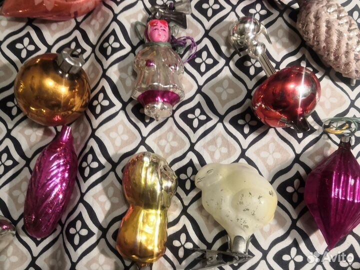 Елочные игрушки СССР одним лотом