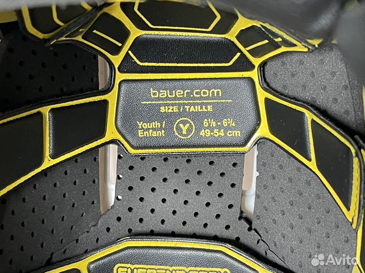 Шлем Bauer Re-akt 100yth с маской-визором