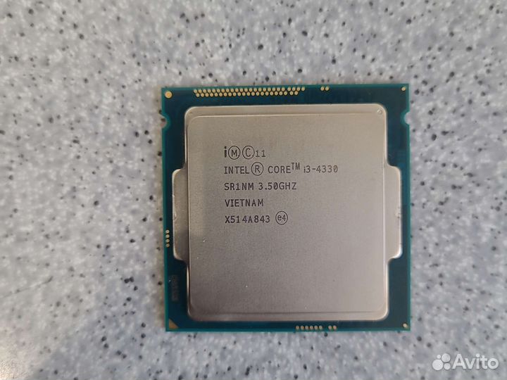 Процессор I3 4330 + кулер