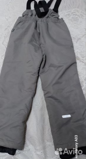 Зимние брюки для девочек 116