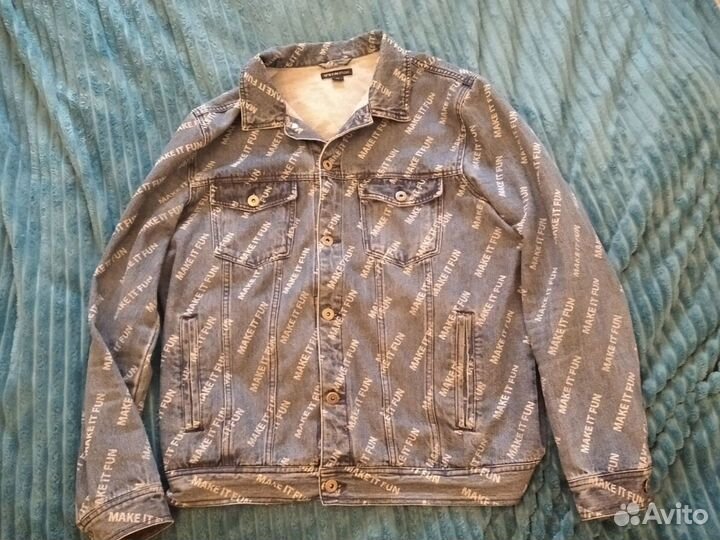 Джинсовая куртка мужская ostin XL