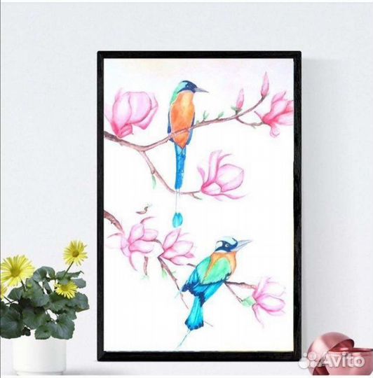 Картина - постер в интерьер