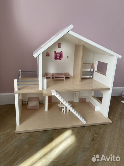 Кукольный дом Skandi с мебелью